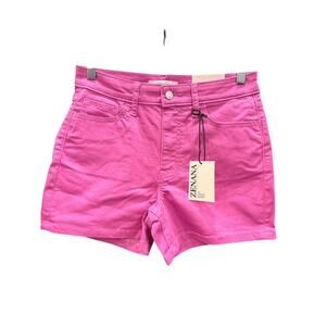 ZENANA - HIGH RISE COLOR JEAN SHORTS - LARGE
